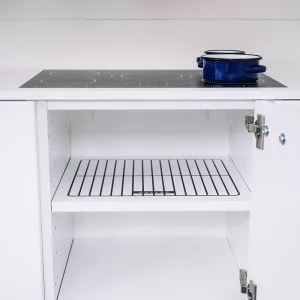 Oven racks in a Metod cabinet