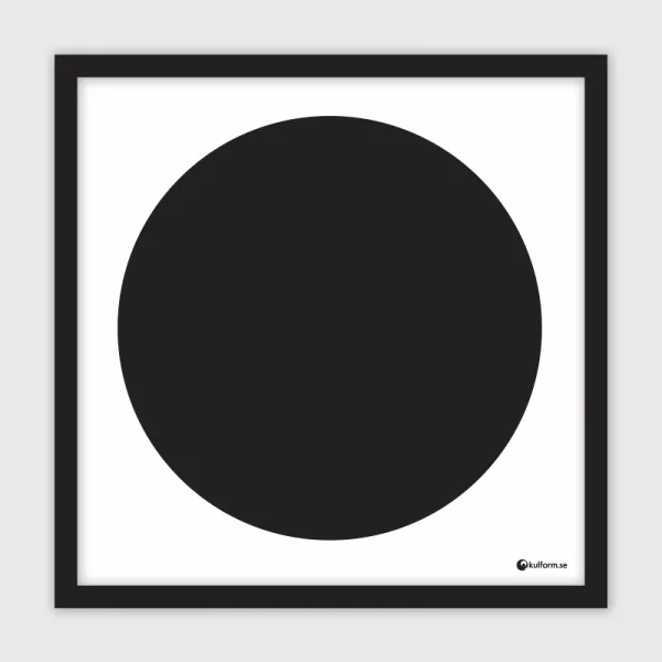 Kom ihåg-tavla Cirkel (30×30 cm)