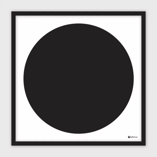 Kom ihåg-tavla Cirkel (40×40 cm)