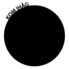 Kom-ihåg-tavla som wallsticker (diameter 20 cm)