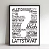 Poster - Lättstavat