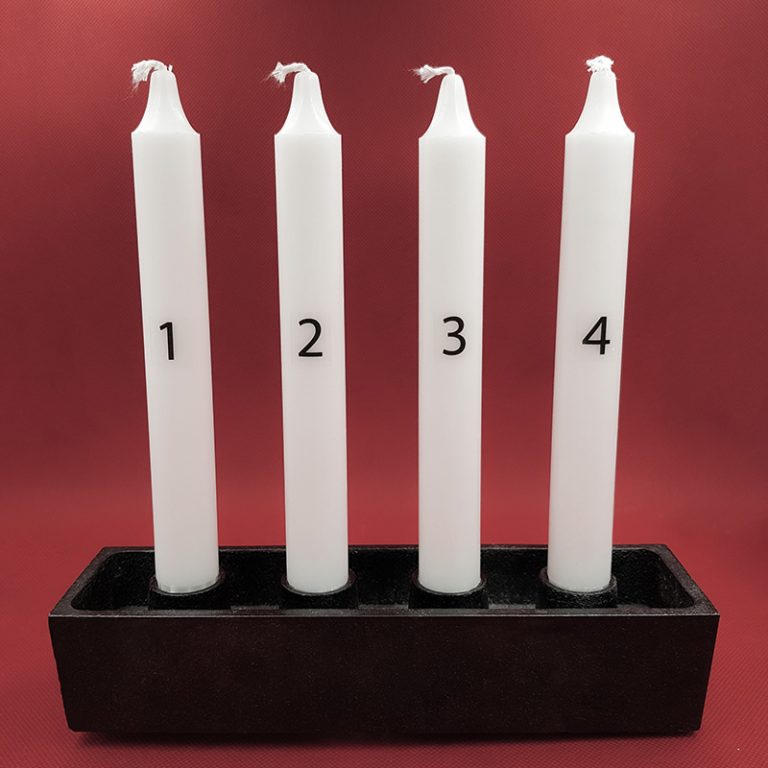 Ljusdekor, 14 • Kulform • Gör adventsljus av de ljus du gillar bäst!