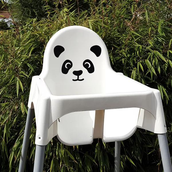 A panda in the bamboo