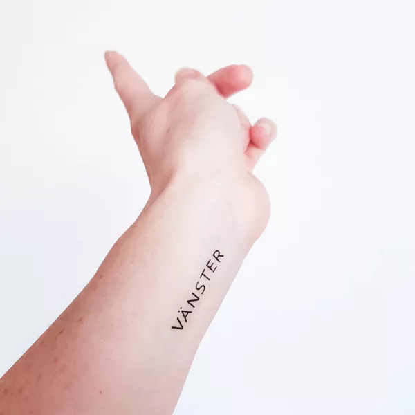 Kul tatuering - Höger och vänster - Bild 3