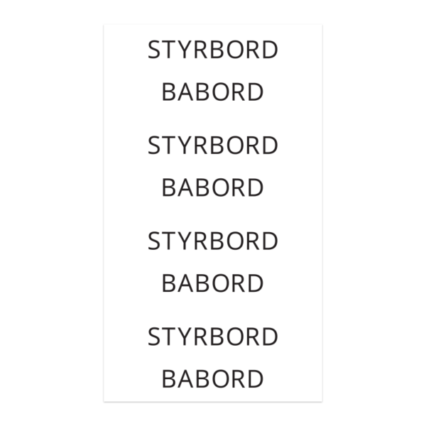 Kul tatuering - Styrbord och babord - Bild 3
