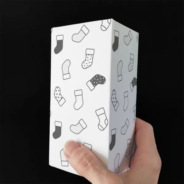 Presentpapper, julstrumpor - Bild 3