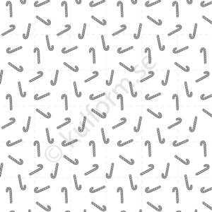 Presentpapper, polkagrisar