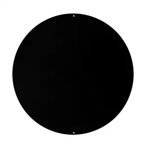 Magnettavla Element, rund, svart (44 cm)